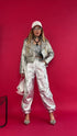 SILVER TONE pants "ILUMINOS" K679